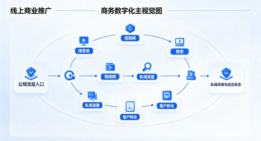 庆阳地区线上商业推广怎么做？全域流量闭环搭建与低成本转化实战指南